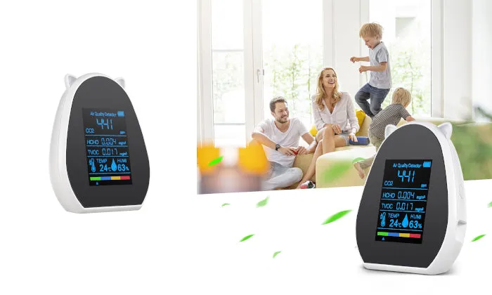 2.9-inch Air Quality Monitor CO2