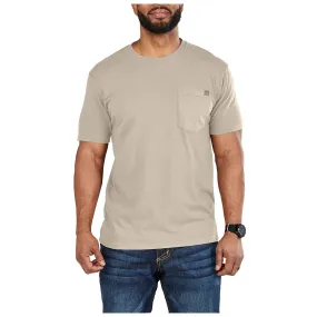 5.11 Tactical: Elite S/S Tee- Badlands Tan