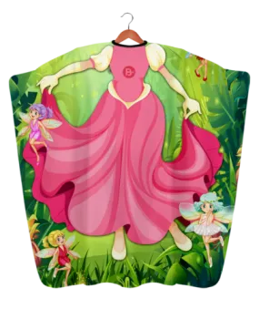 Barber Mood Princess Kids Cape