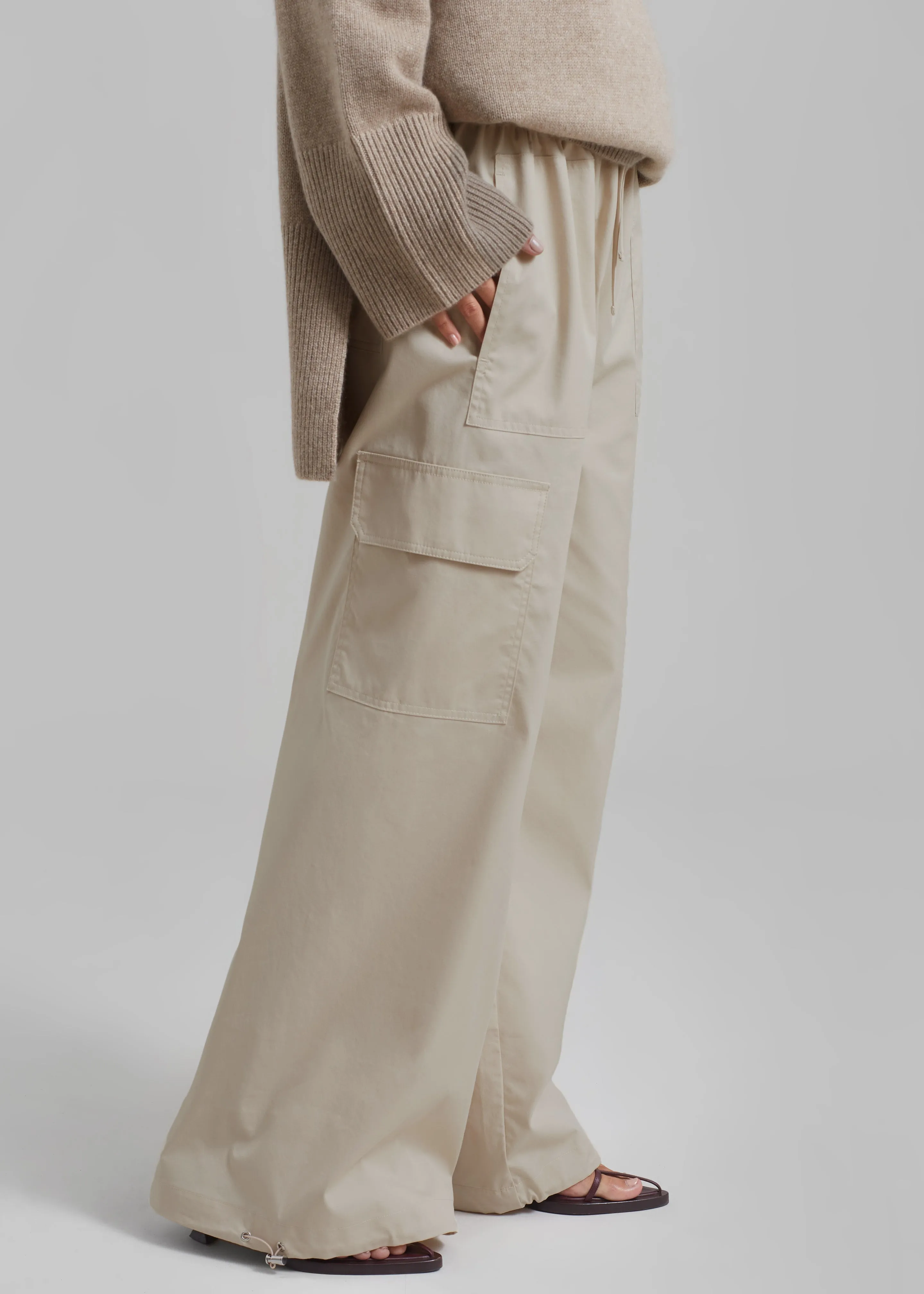 Beaufille Ernst Cargo Pants - Beige