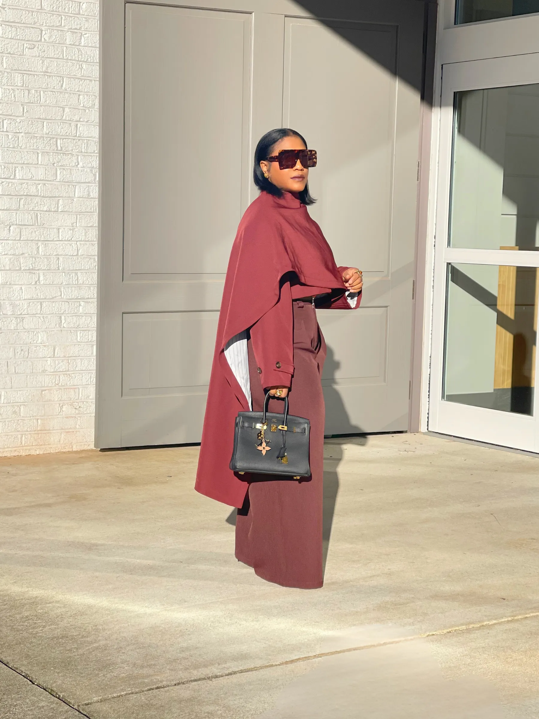Bordeaux Crop Cape