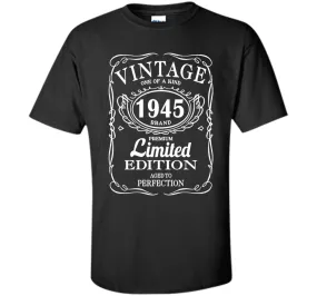 Born in 1945 Tshirt 72th Birthday 72 Years Gift