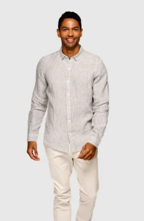 Brooksfield Casual Shirt Long Sleeve - Mocha
