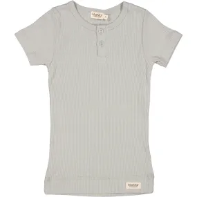 Chalk Short Sleeves Henley Tee