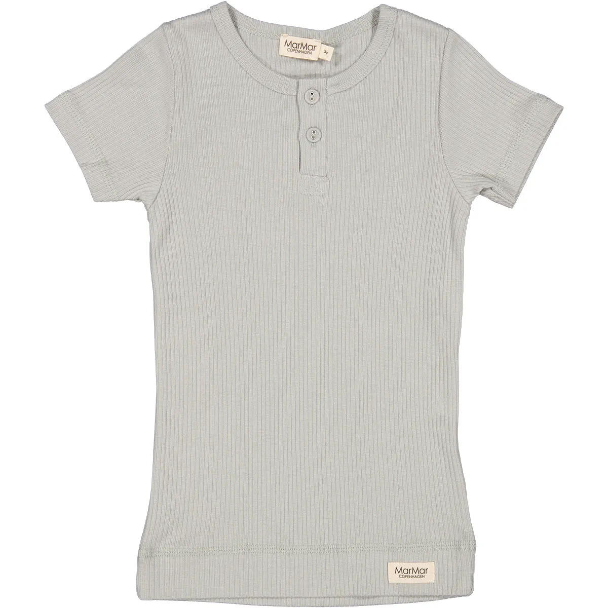 Chalk Short Sleeves Henley Tee