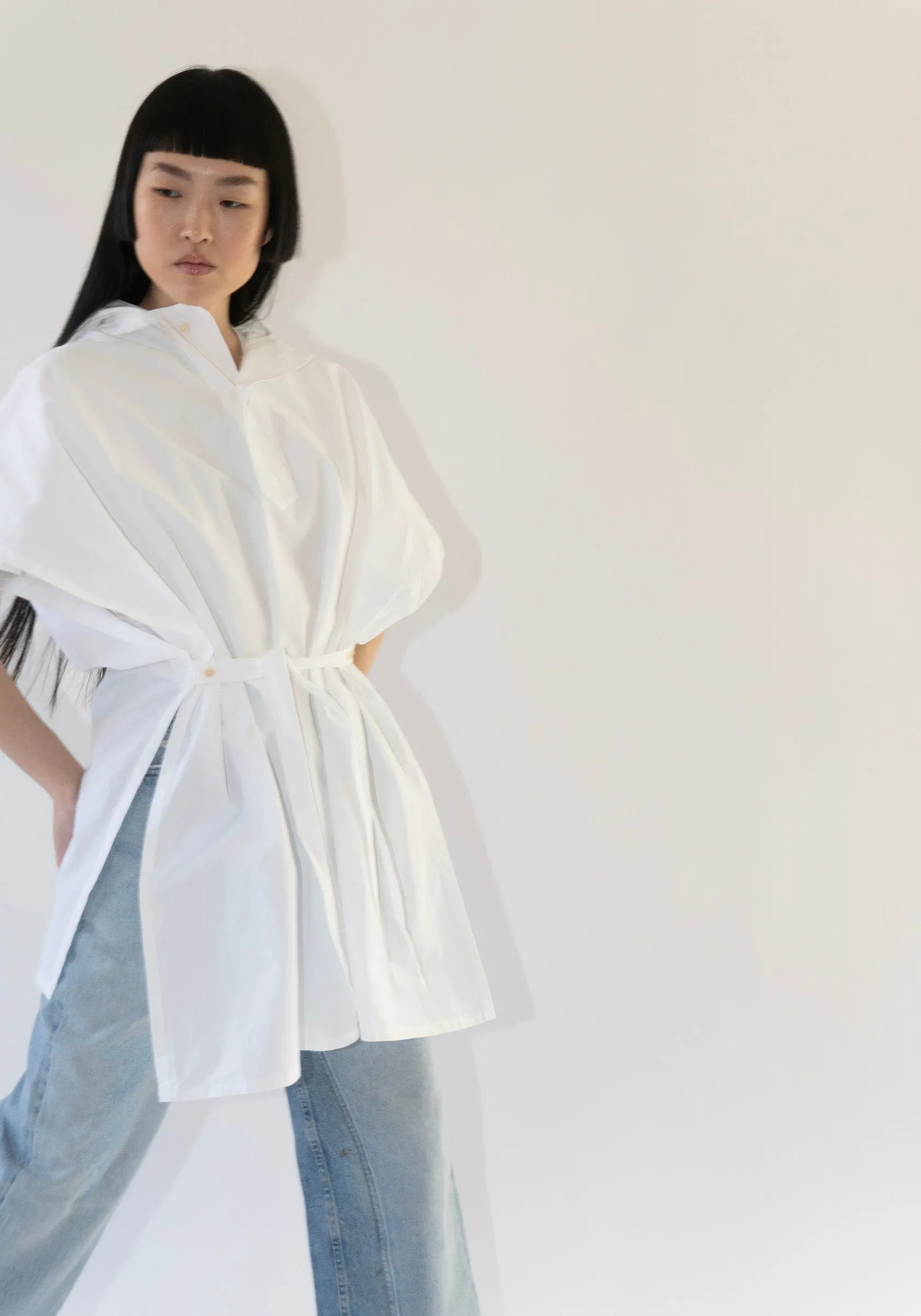Cole Cape in White