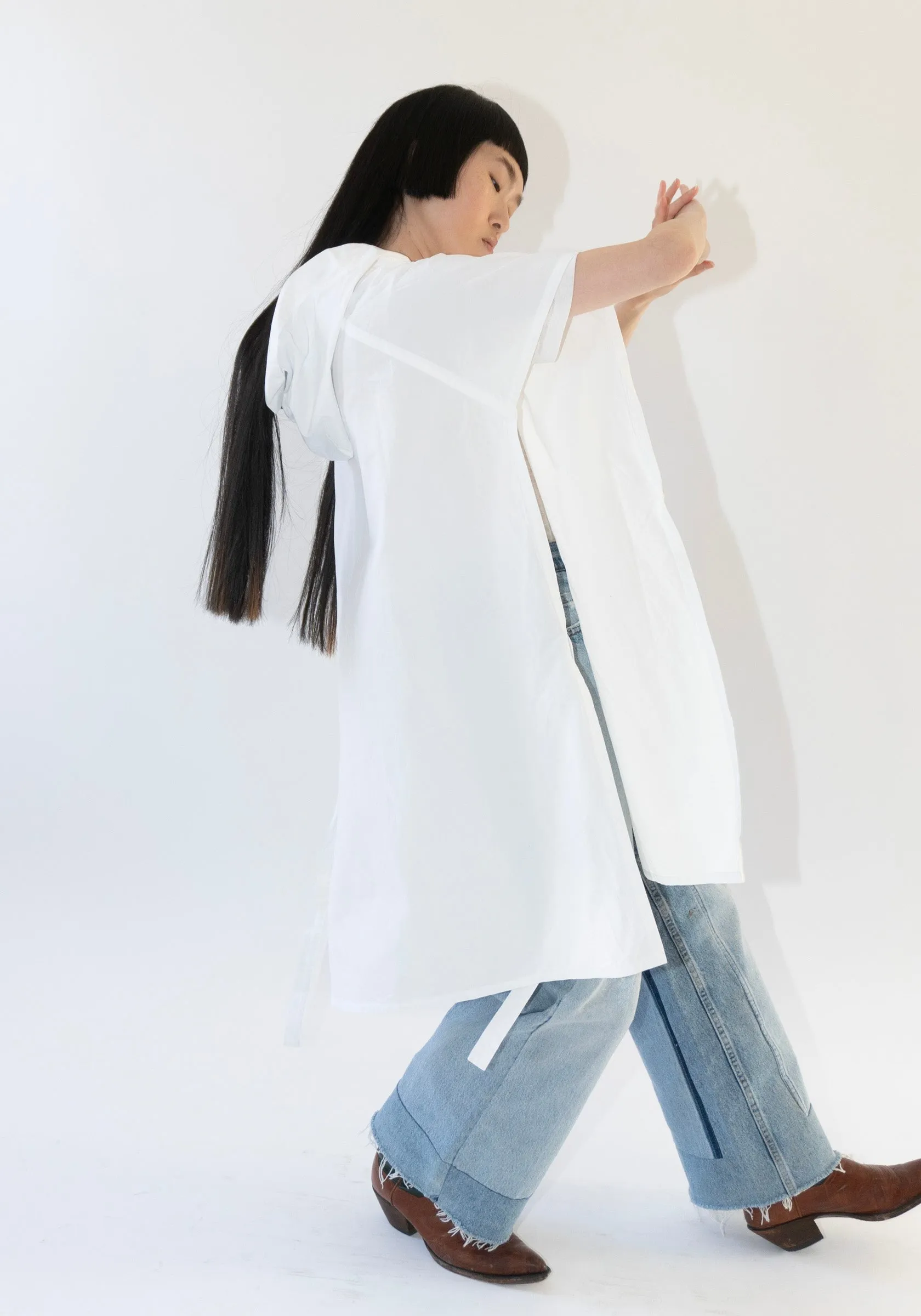 Cole Cape in White