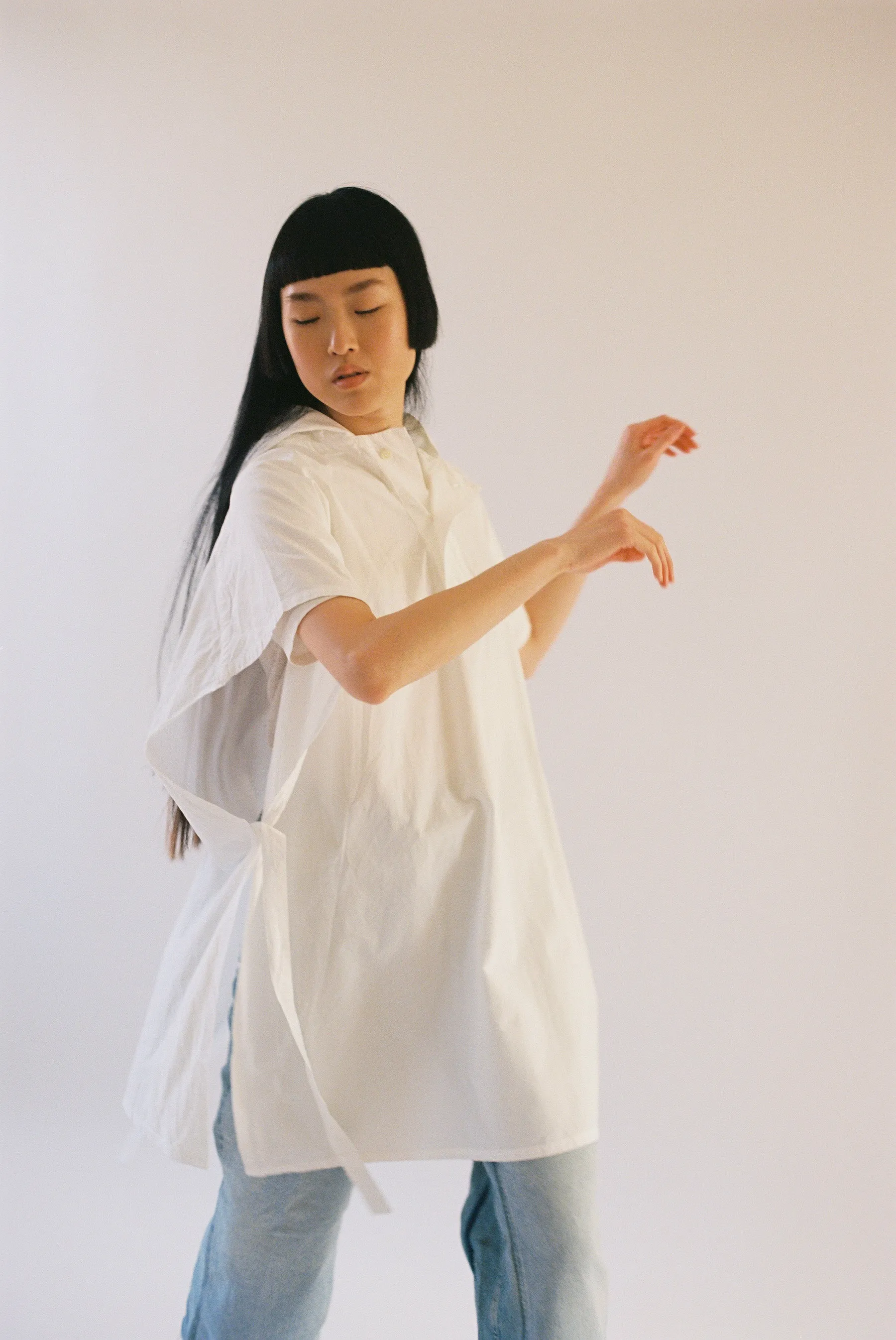 Cole Cape in White