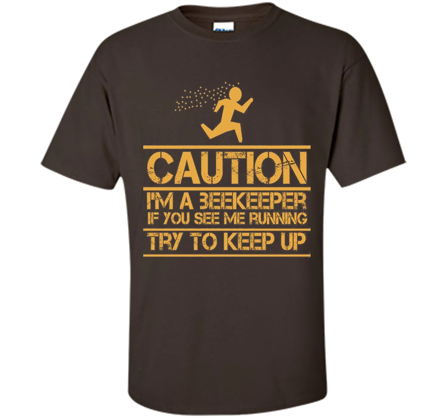 Cool Design: Caution Beekeeper Funny T-shirt