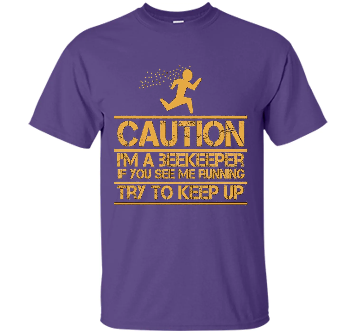 Cool Design: Caution Beekeeper Funny T-shirt