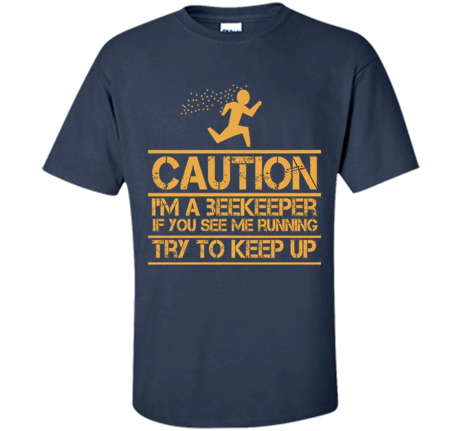 Cool Design: Caution Beekeeper Funny T-shirt