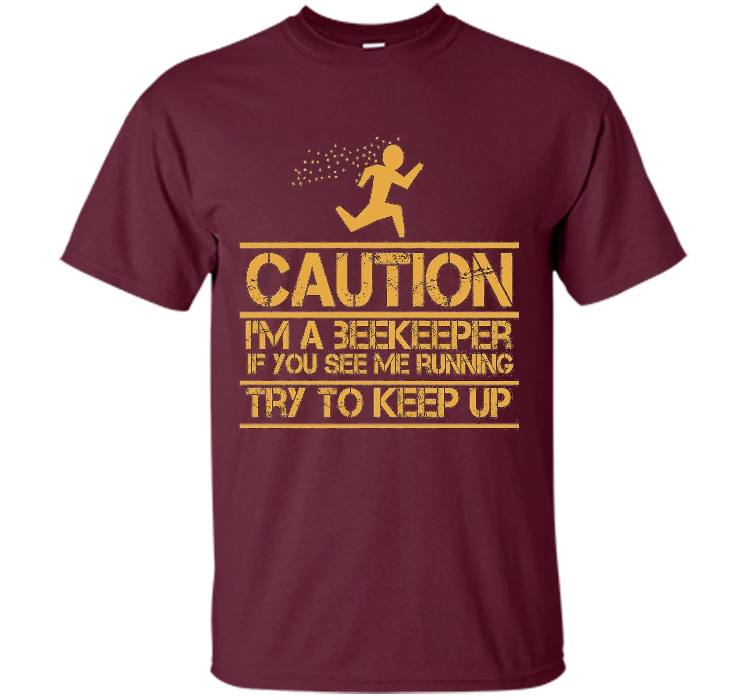 Cool Design: Caution Beekeeper Funny T-shirt