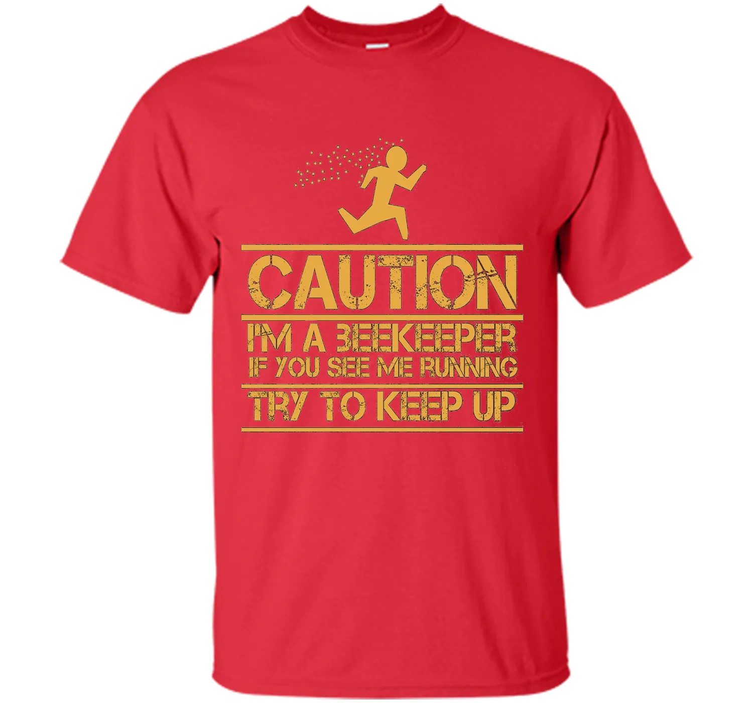 Cool Design: Caution Beekeeper Funny T-shirt
