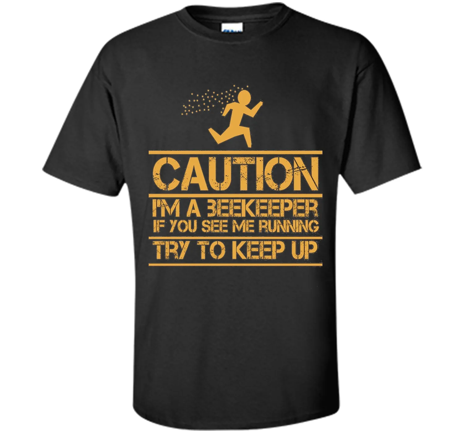 Cool Design: Caution Beekeeper Funny T-shirt