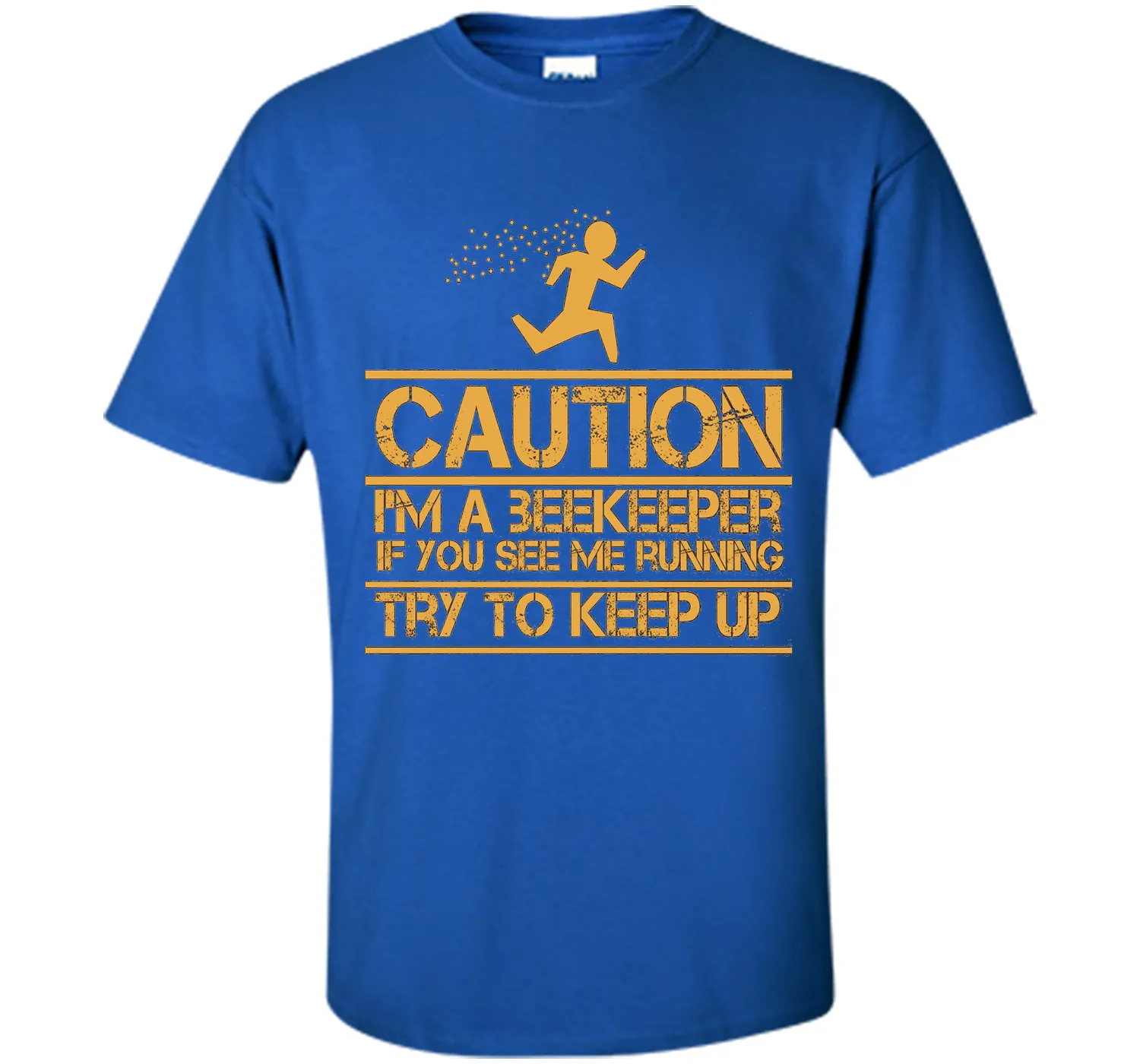 Cool Design: Caution Beekeeper Funny T-shirt