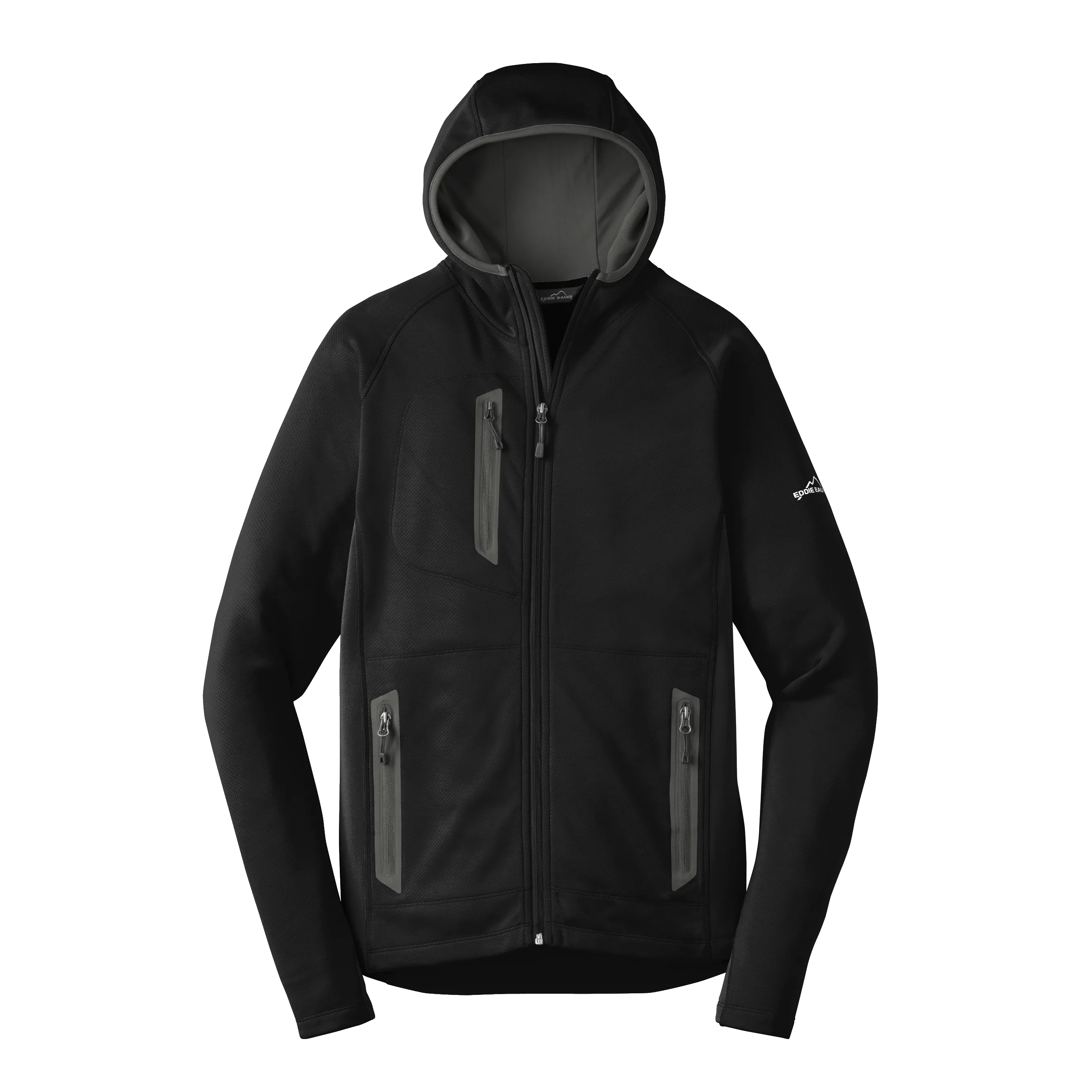 D1893M Mens Sport Hooded Full-Zip Fleece Jacket
