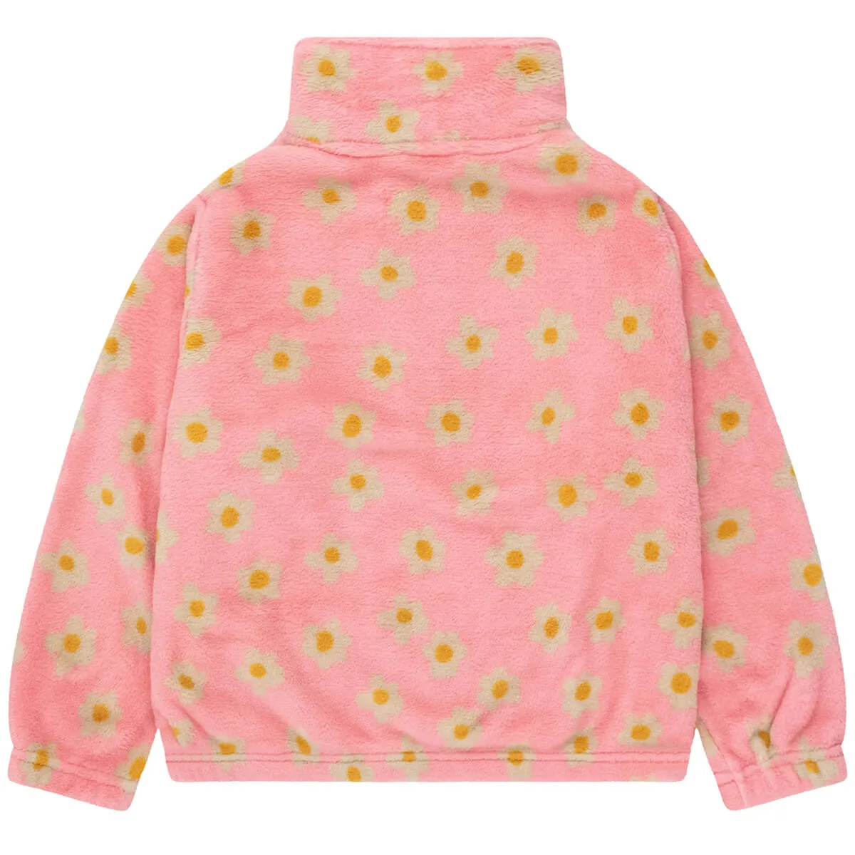 Daisies Polar Jacket in Pink by Tinycottons