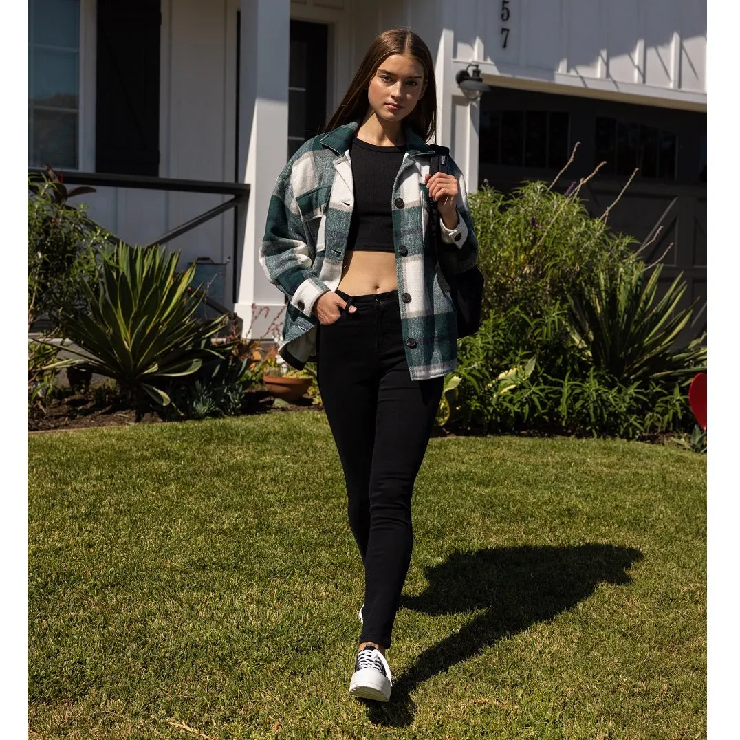 Denim Daydream Hermosa High-Rise Skinny Jeans - Black