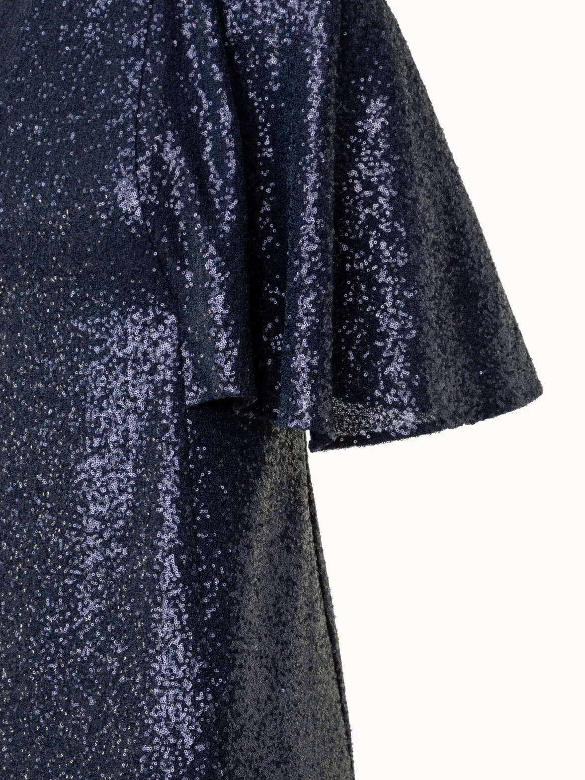 Evening Gown with Sequins on Jersey