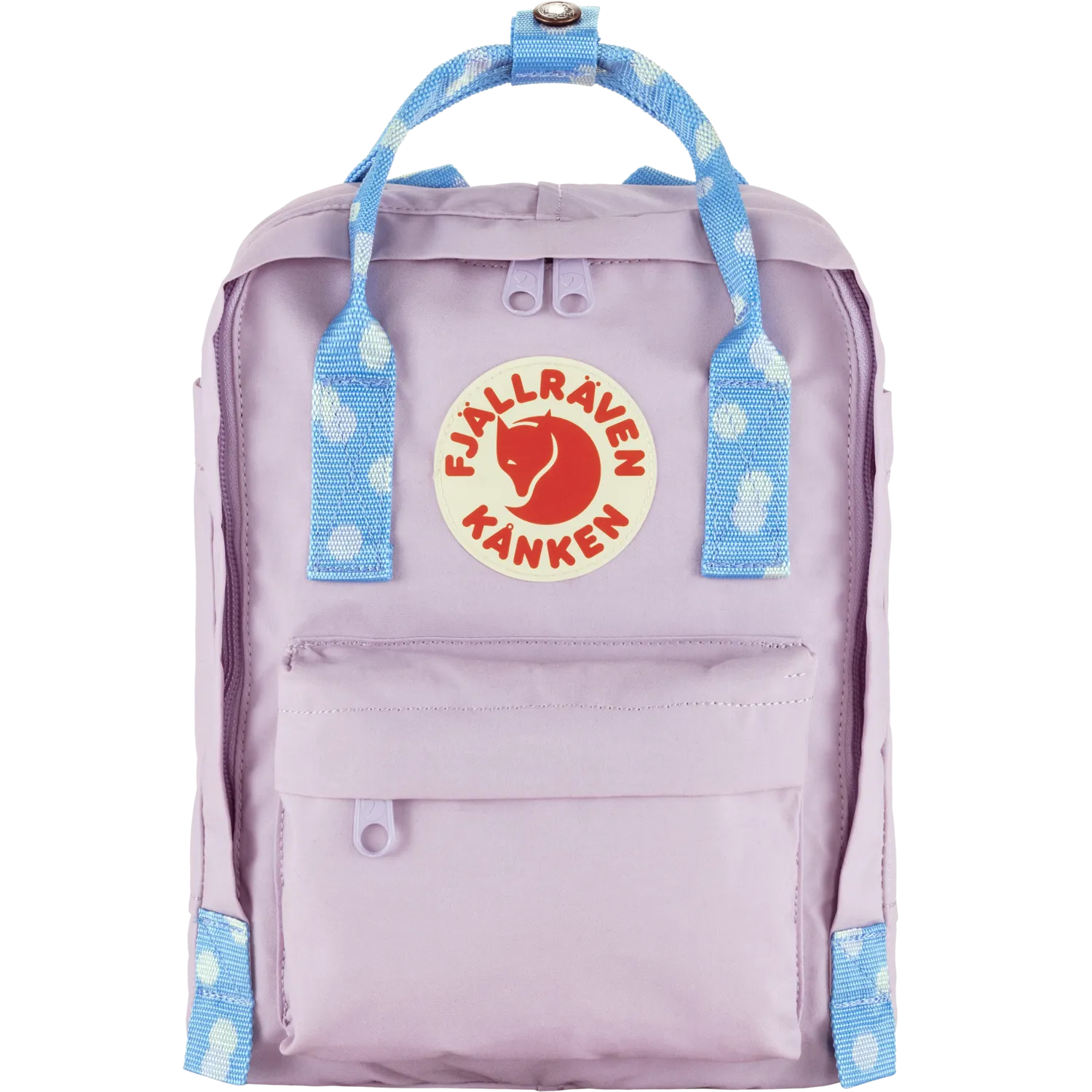 Fjällräven Kånken Mini Pastel Lavender/Confetti Pattern | Buy Fjällräven Kånken Mini Pastel Lavender/Confetti Pattern here | Outnorth