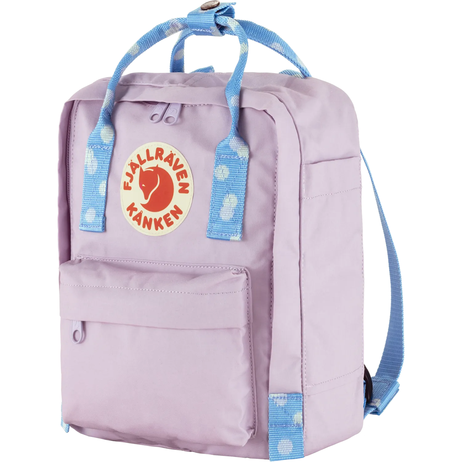 Fjällräven Kånken Mini Pastel Lavender/Confetti Pattern | Buy Fjällräven Kånken Mini Pastel Lavender/Confetti Pattern here | Outnorth