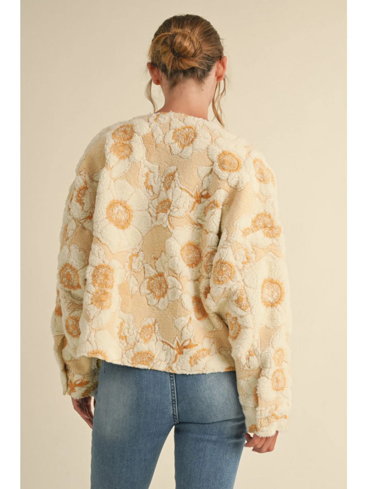 Floral Cropped Jacket