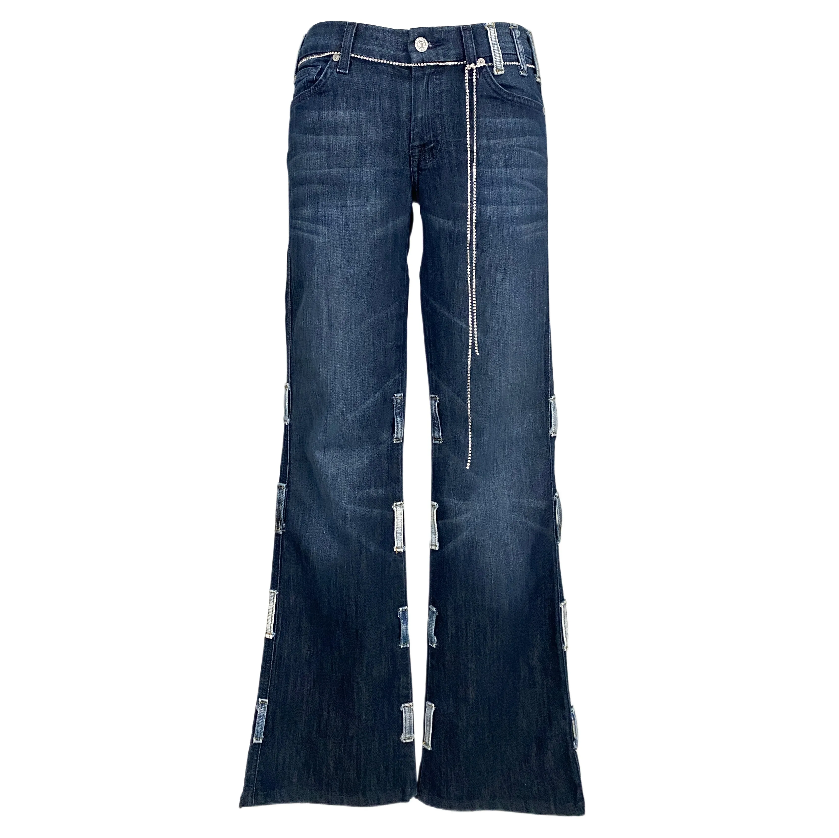 Funky Rhinestone Flares (S)
