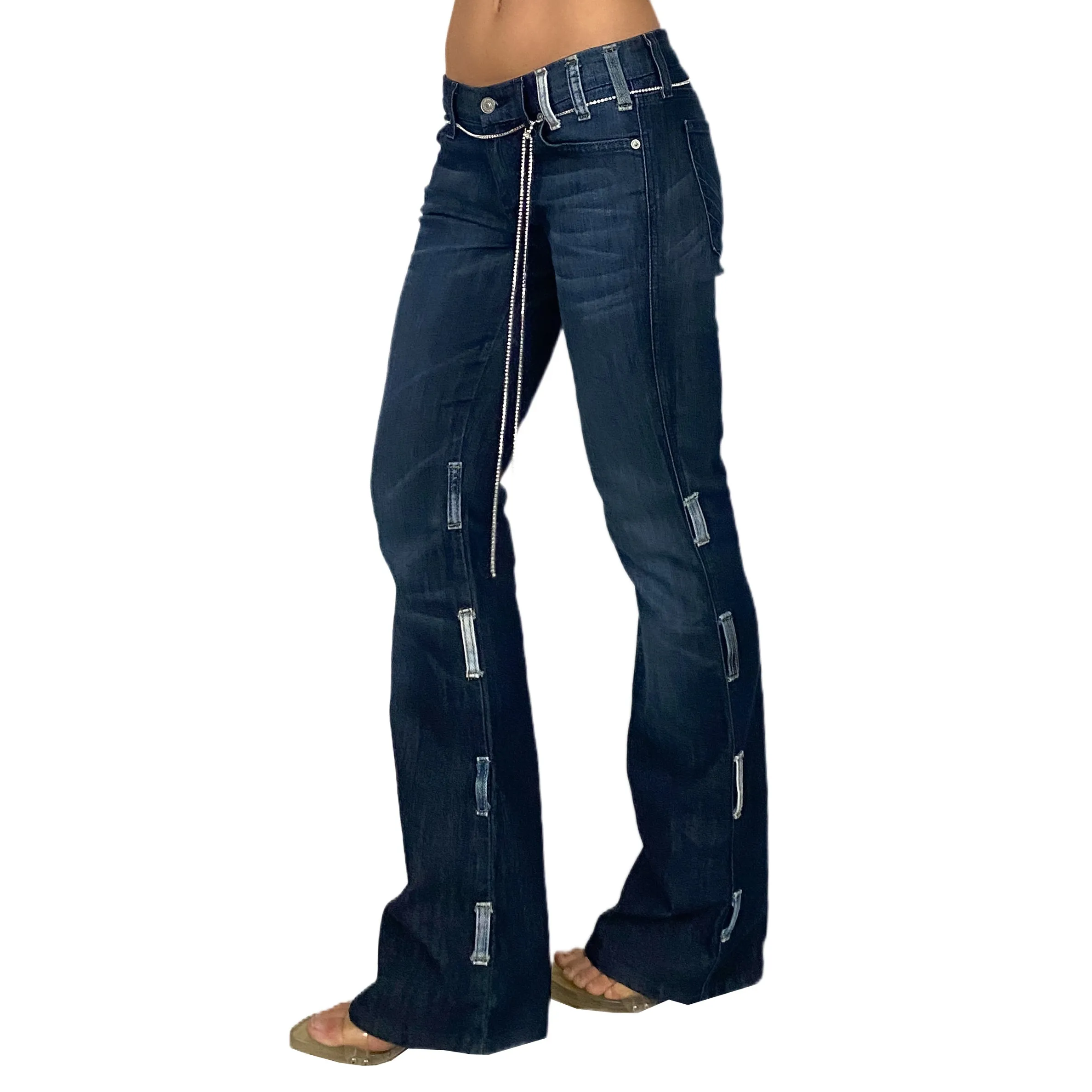Funky Rhinestone Flares (S)