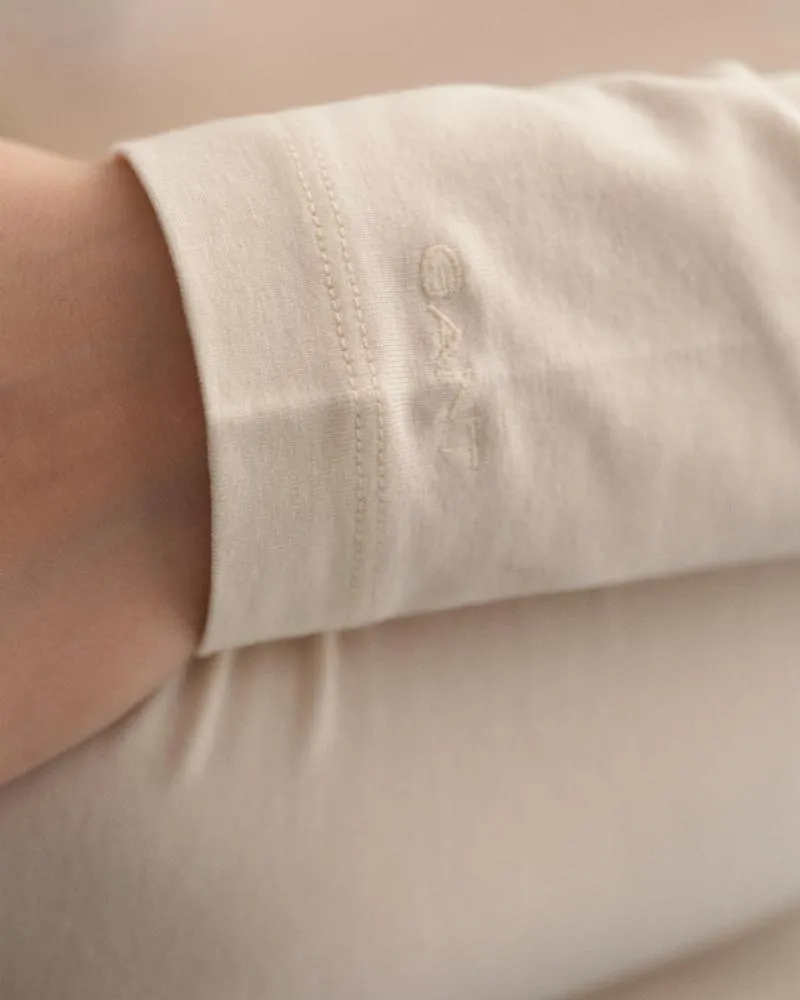 Gant Apparel Womens SLIM LS TURTLENECK 116/LINEN