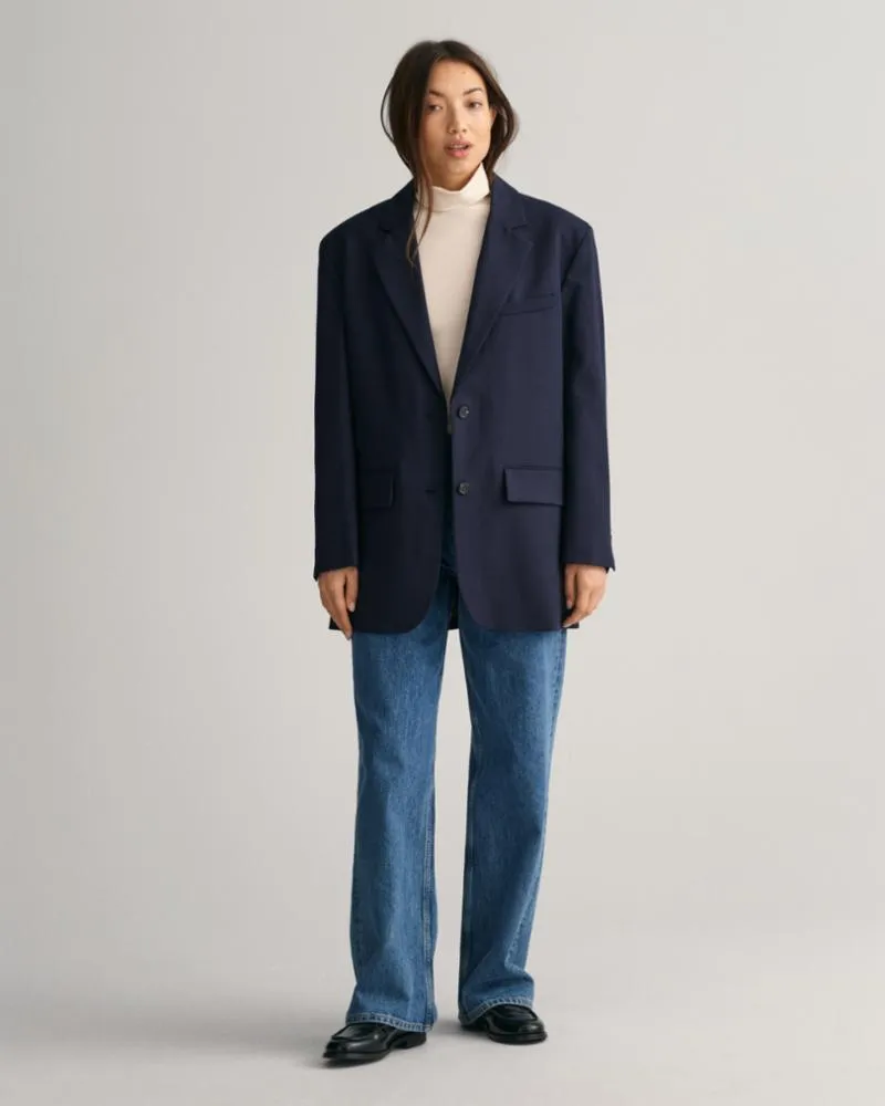 Gant Apparel Womens SLIM LS TURTLENECK 116/LINEN