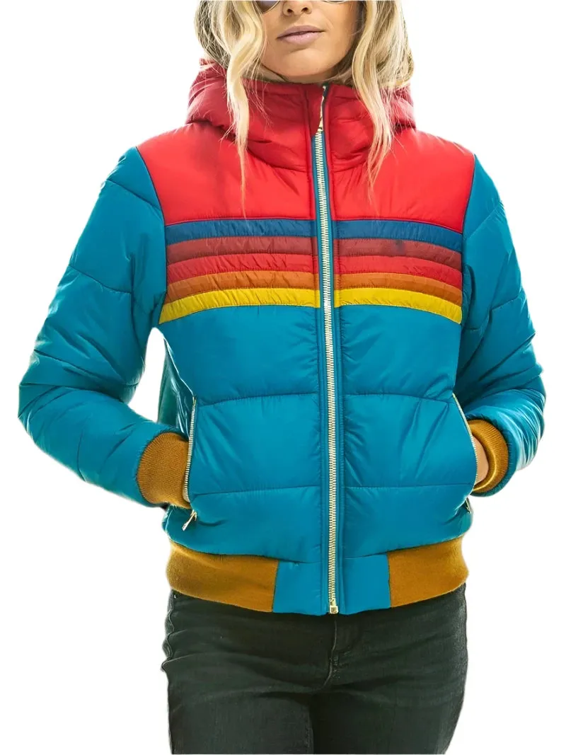 GARNET | Retro Puffer Jacket