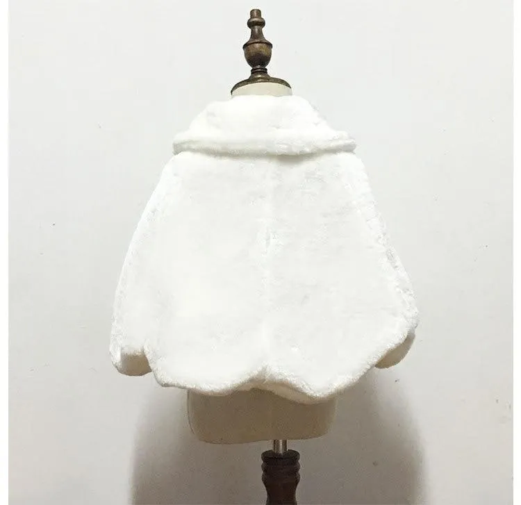 Girl Cape in Ivory