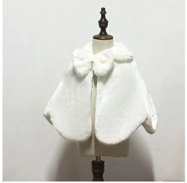 Girl Cape in Ivory
