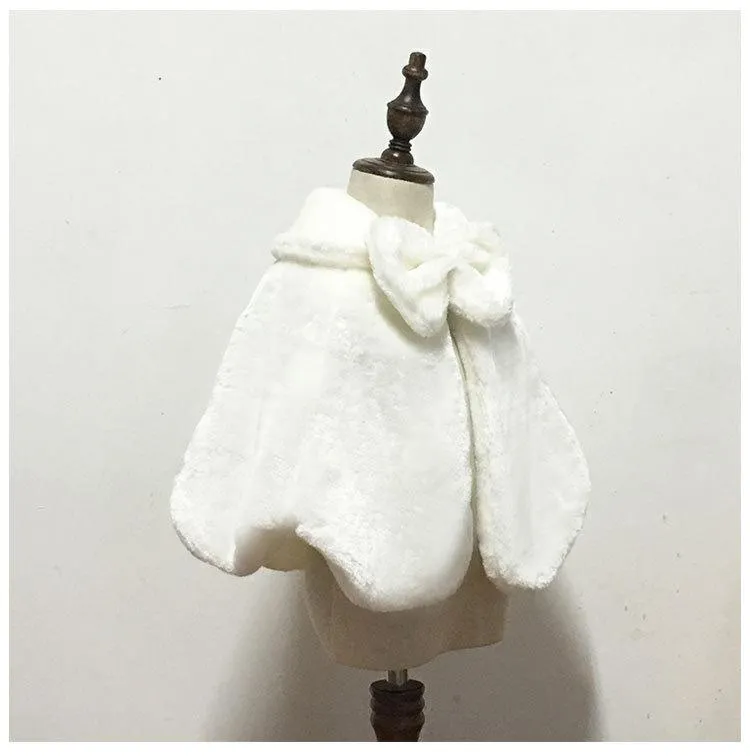 Girl Cape in Ivory