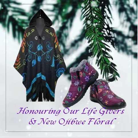 Hooded Fashion Wrap - NEW Honouring Our LIfe Givers