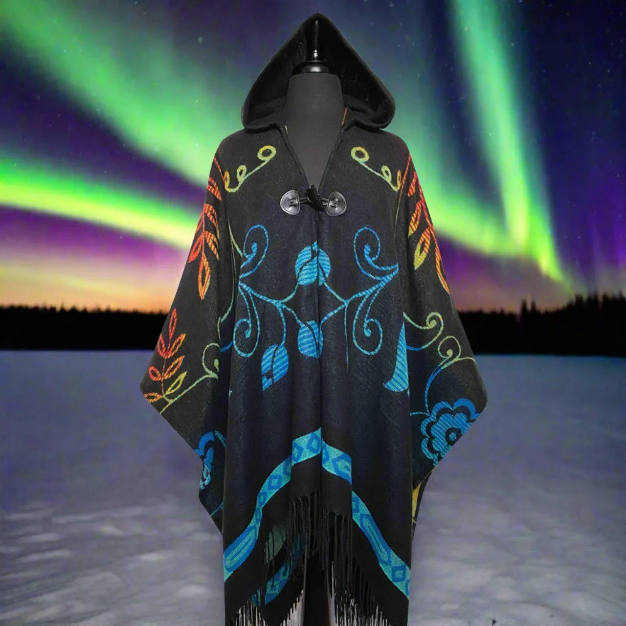 Hooded Fashion Wrap - NEW Honouring Our LIfe Givers