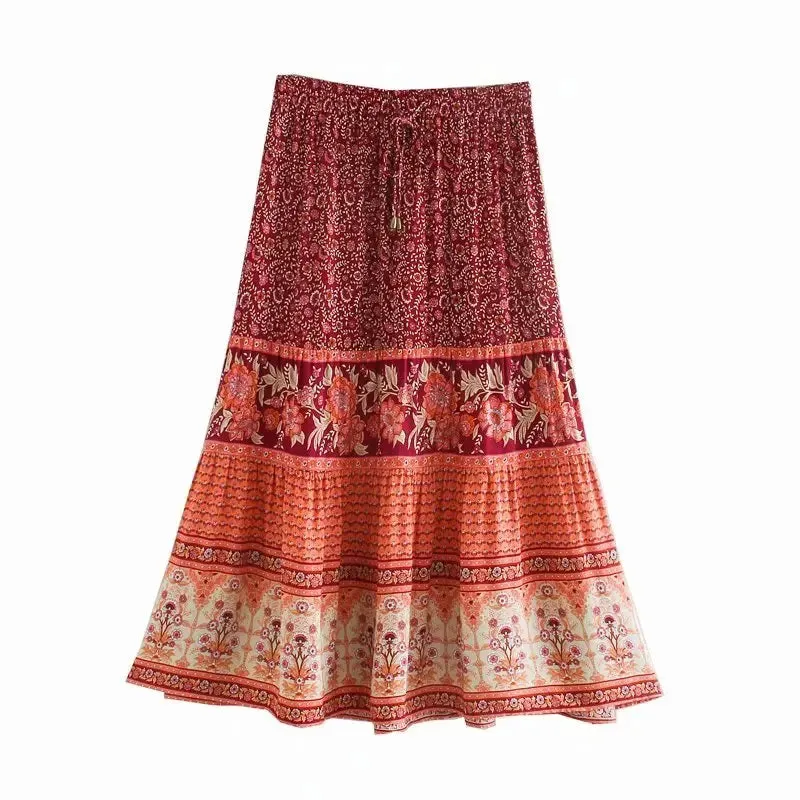 Into the Sun Bohemian Floral Print