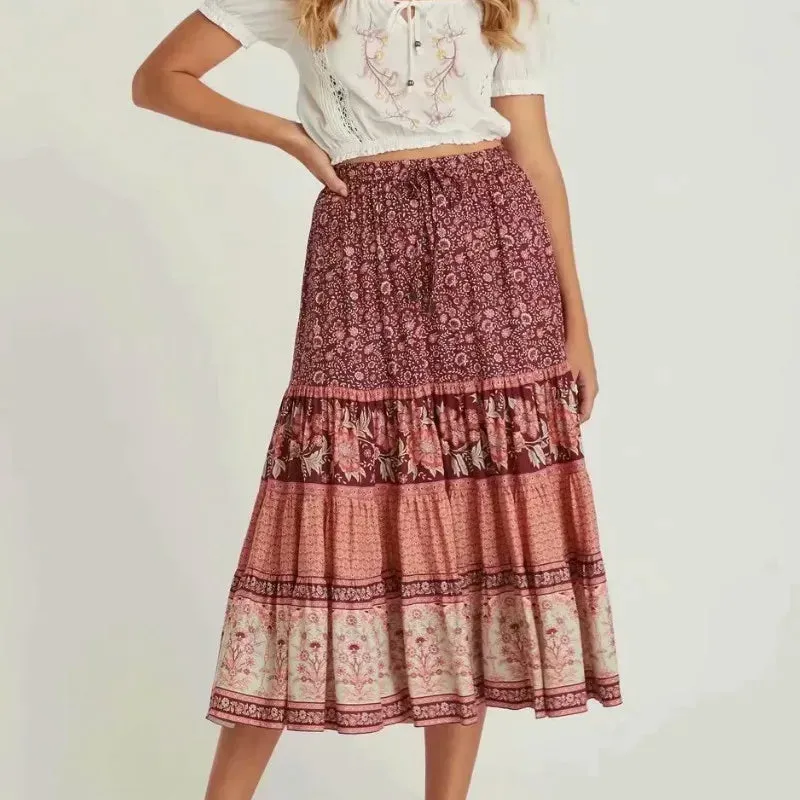 Into the Sun Bohemian Floral Print