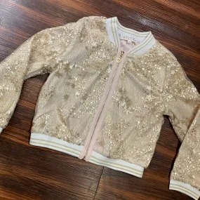 Jacket Gold Bomber Sequin