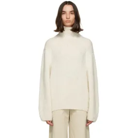 Julia Jentzsch Beige Oversized Yuna Alpaca Sweater
