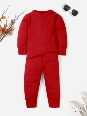 Kids Rib Innerwear Red Sw - Sunshine