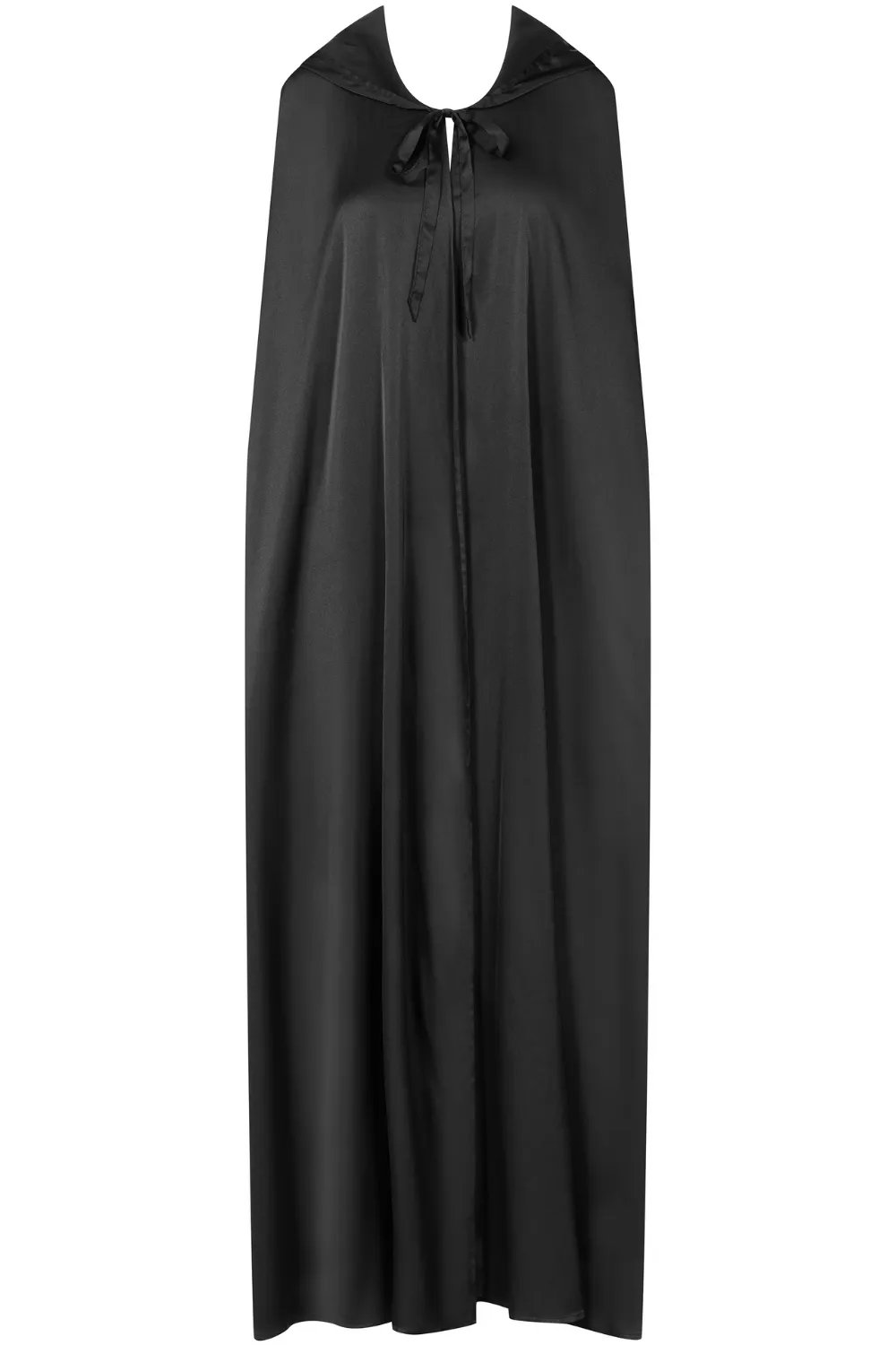 Les Fétiches Long Satin Hooded Cape