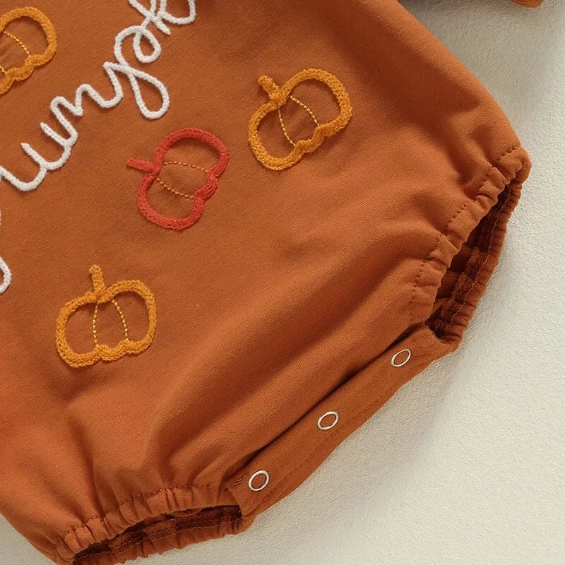 Little Pumpkin Halloween Baby Bodysuit
