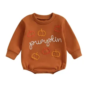 Little Pumpkin Halloween Baby Bodysuit