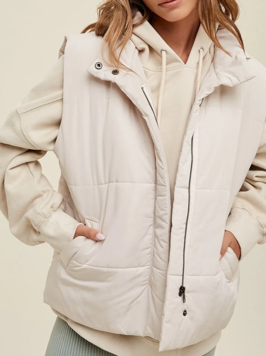 Marshmallow Puffer Vest