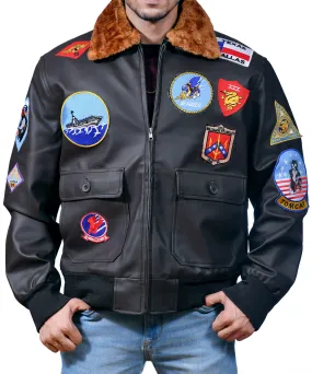 Maverick Top Gun Leather Jacket