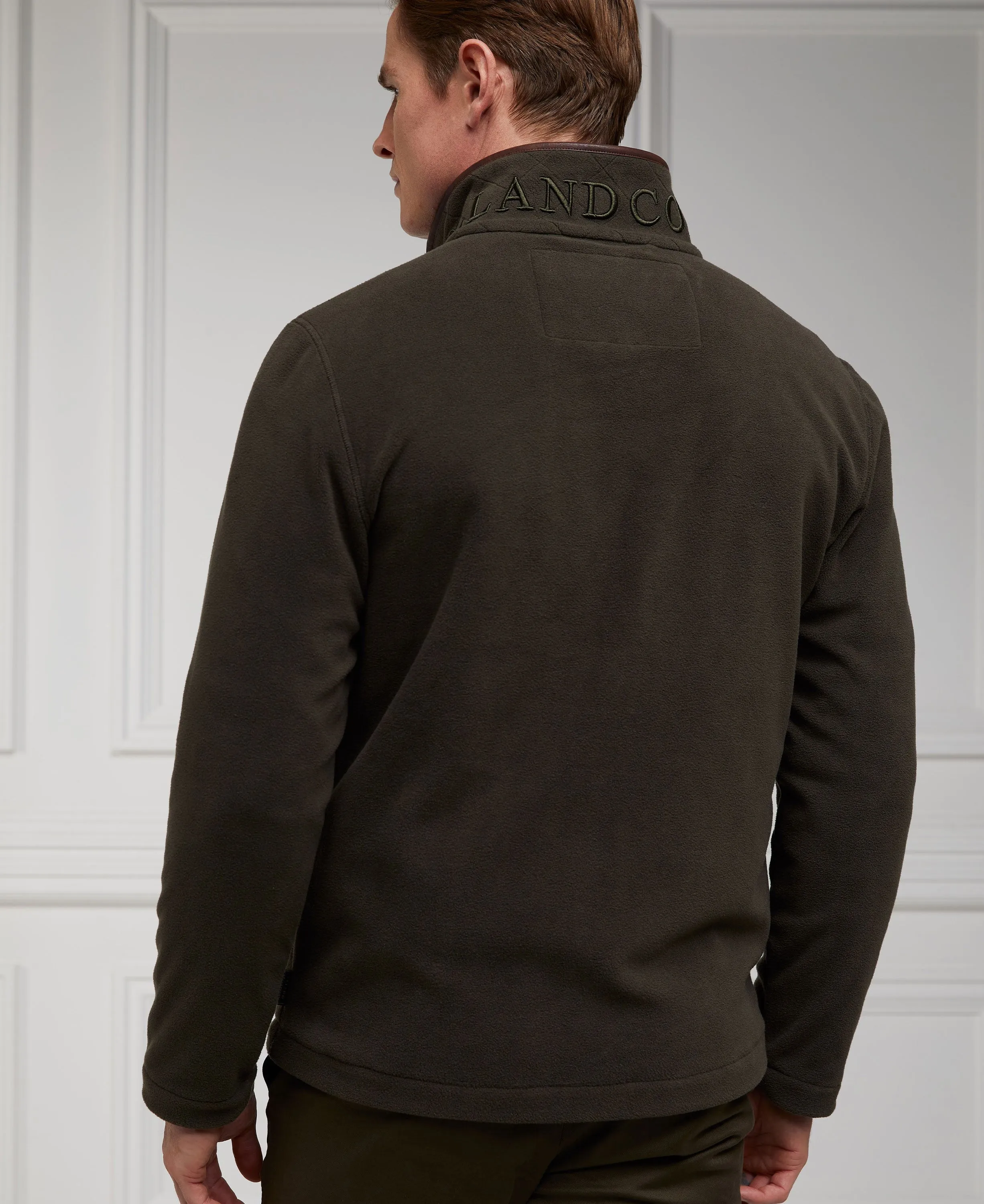 Men's Country Fleece Jacket - Khaki
