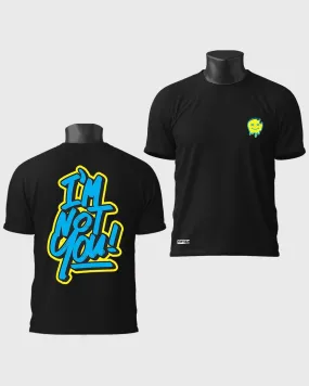 Mens Regular Tshirt Funky Im Not You