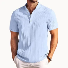 Men's Soft Cotton Henley Shirt