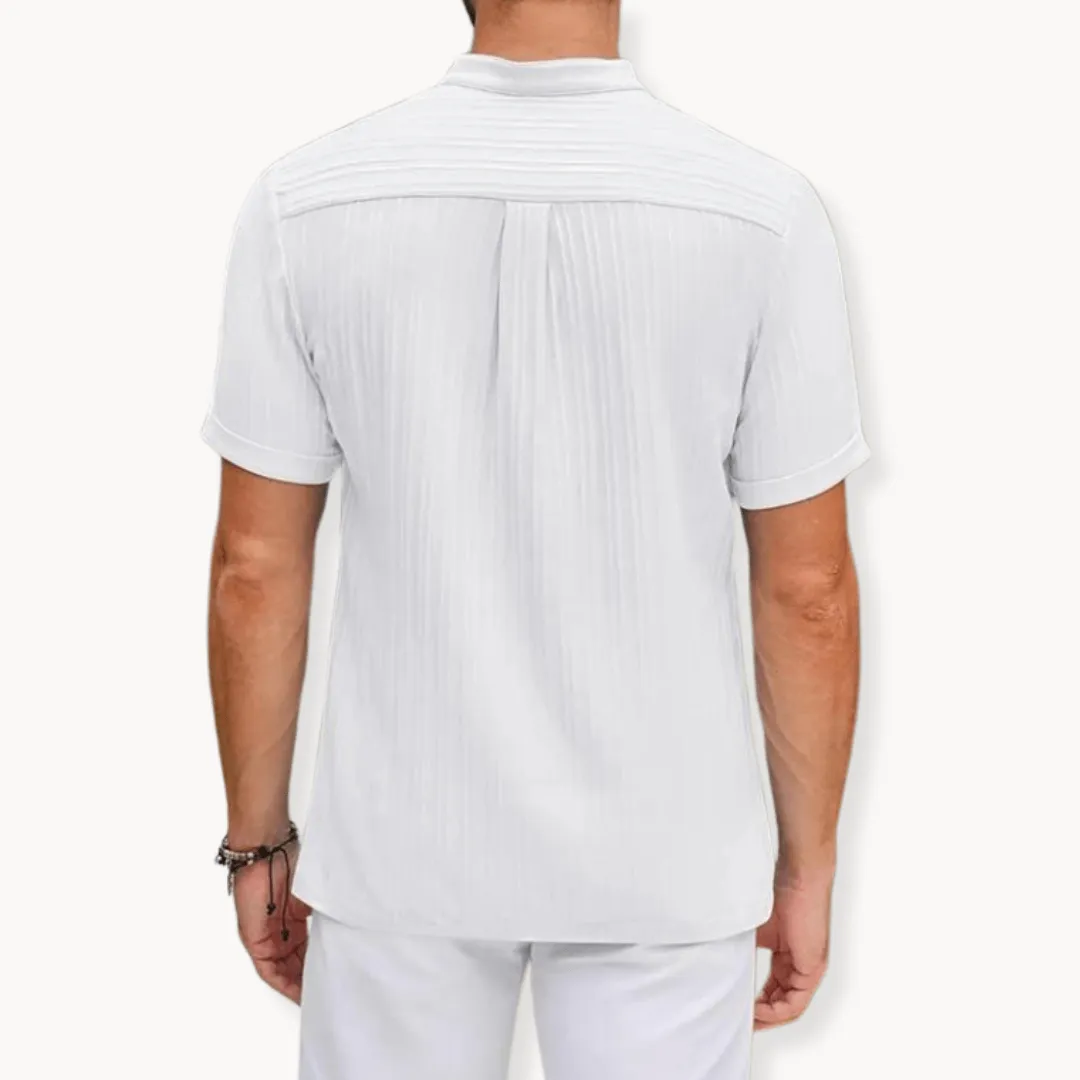 Men's Soft Cotton Henley Shirt